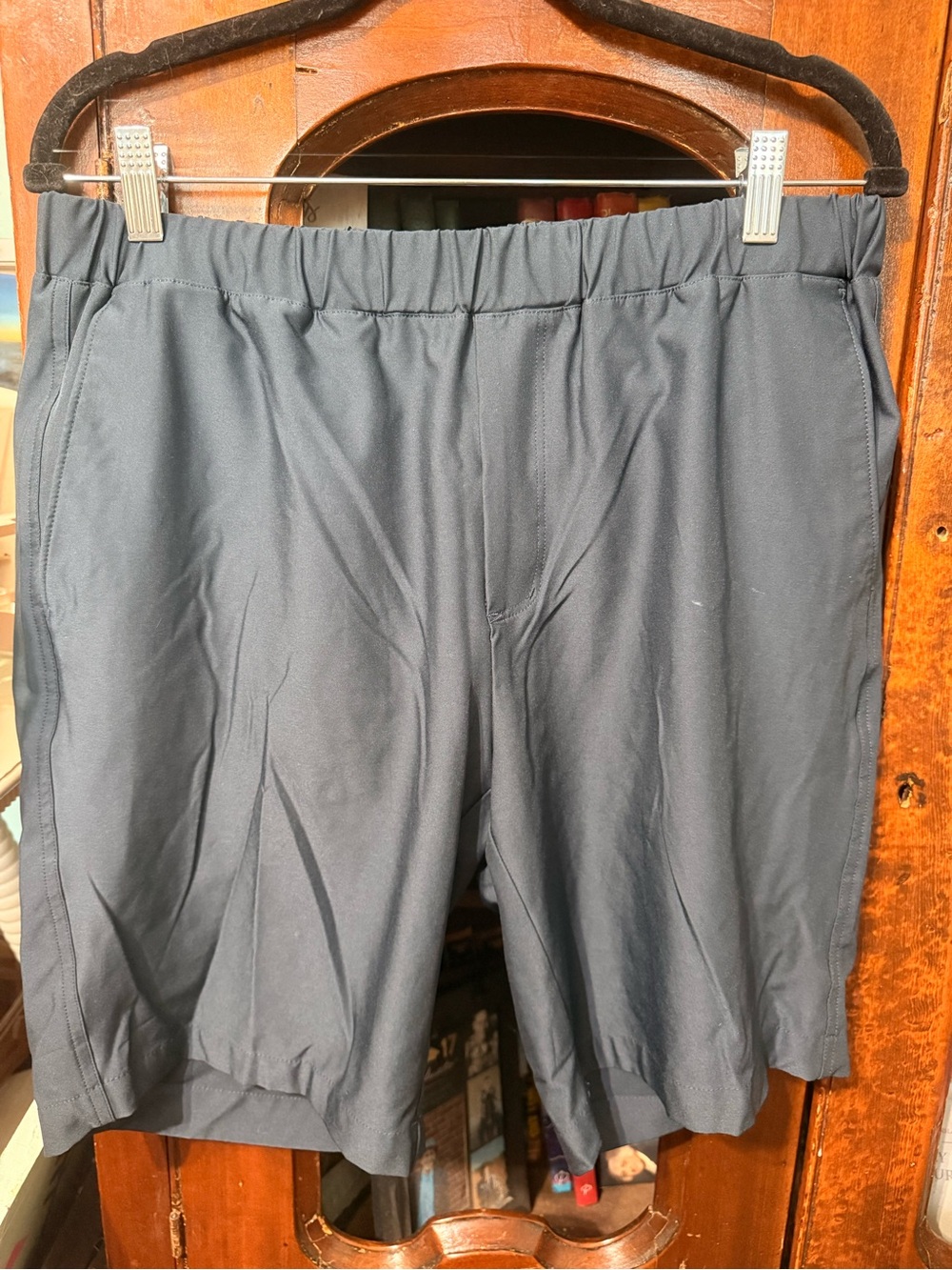 Greg Norman Collection Navy Athletic Pull-On Shorts Sz M